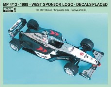 Decal – McLaren MP 4 vers.13  West logos